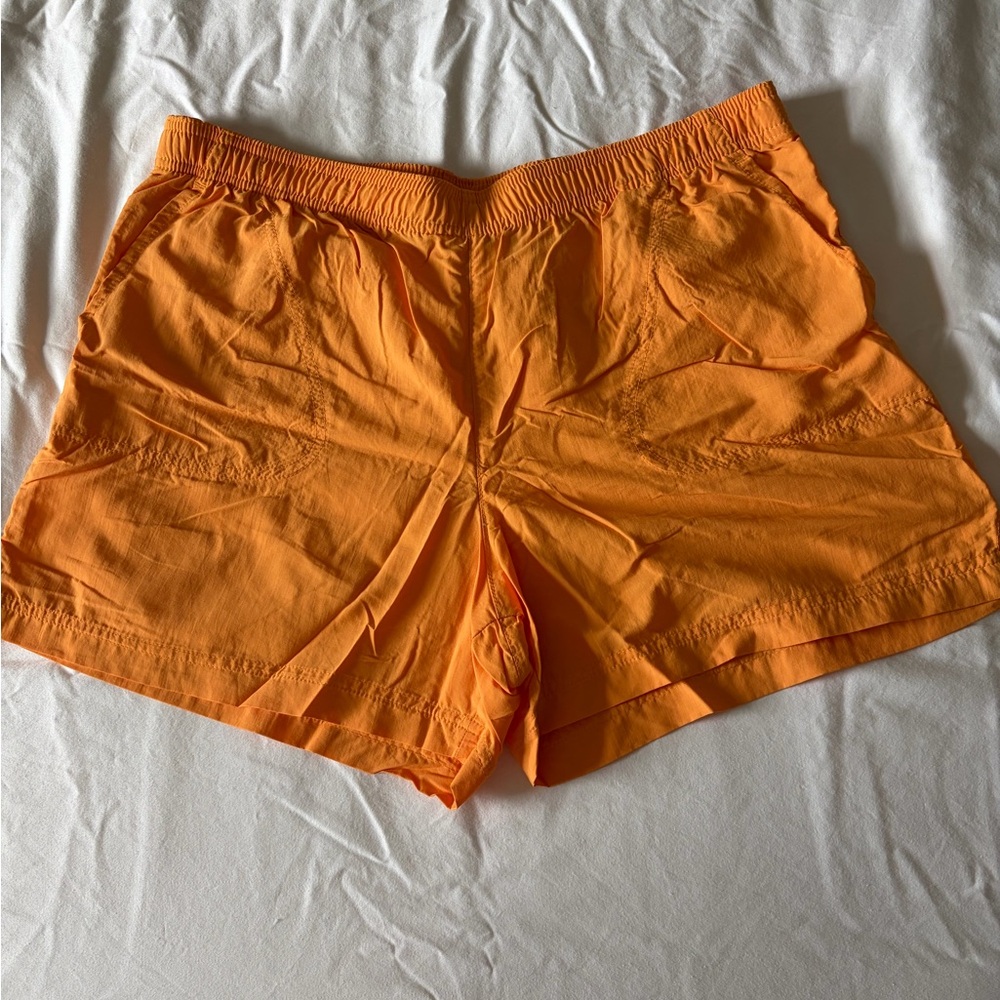 Columbia Orange Women's Hiking Shorts